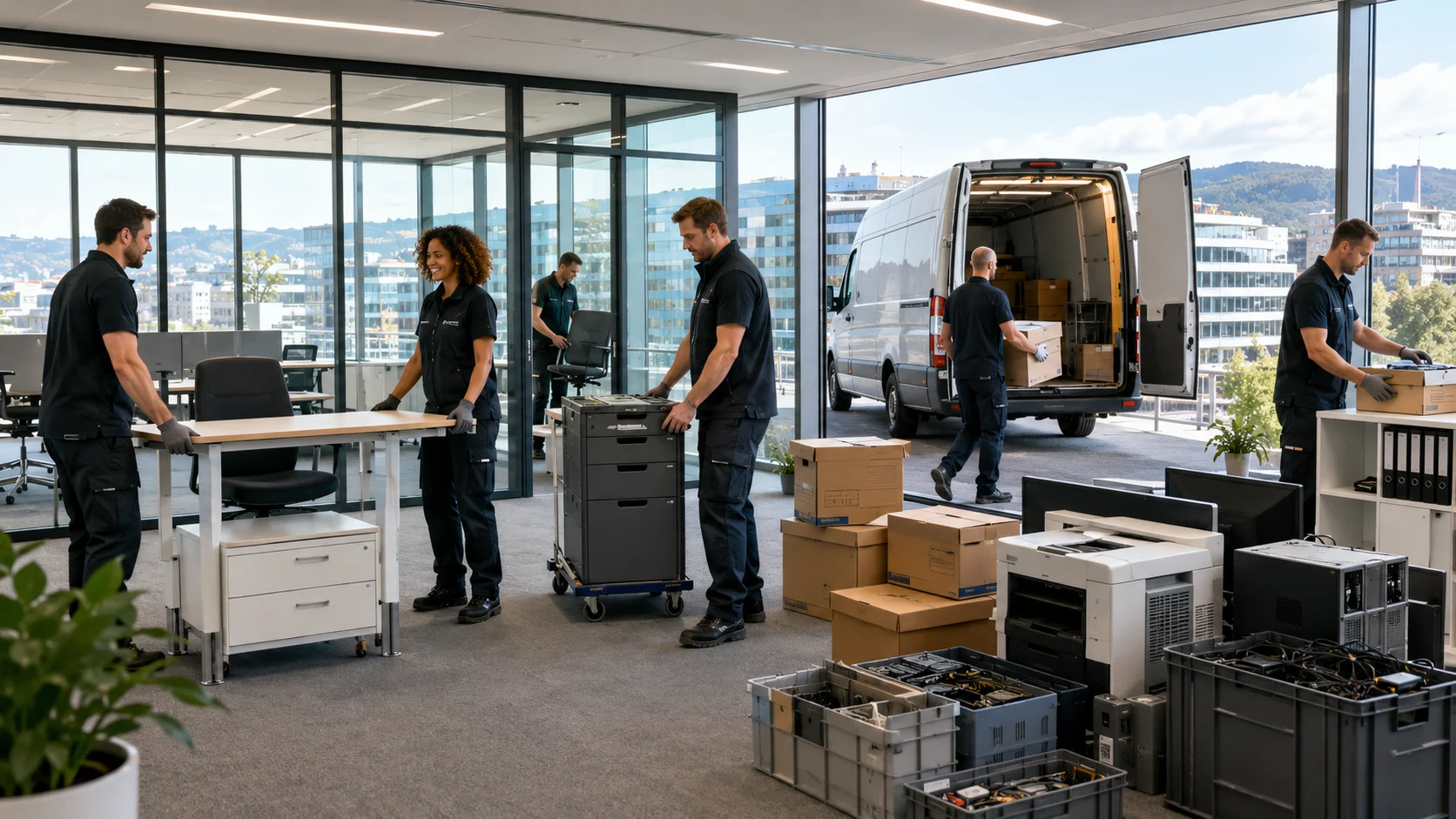 Professionelle Geschäftsräumung in Zürich für Gewerbeobjekte