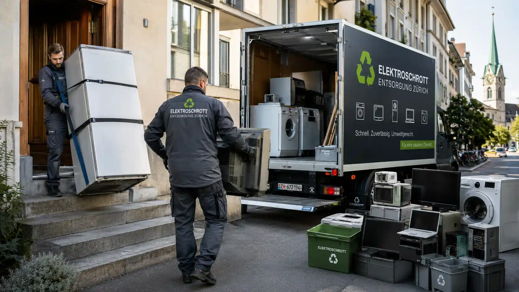 Elektroschrott Entsorgung in Zürich