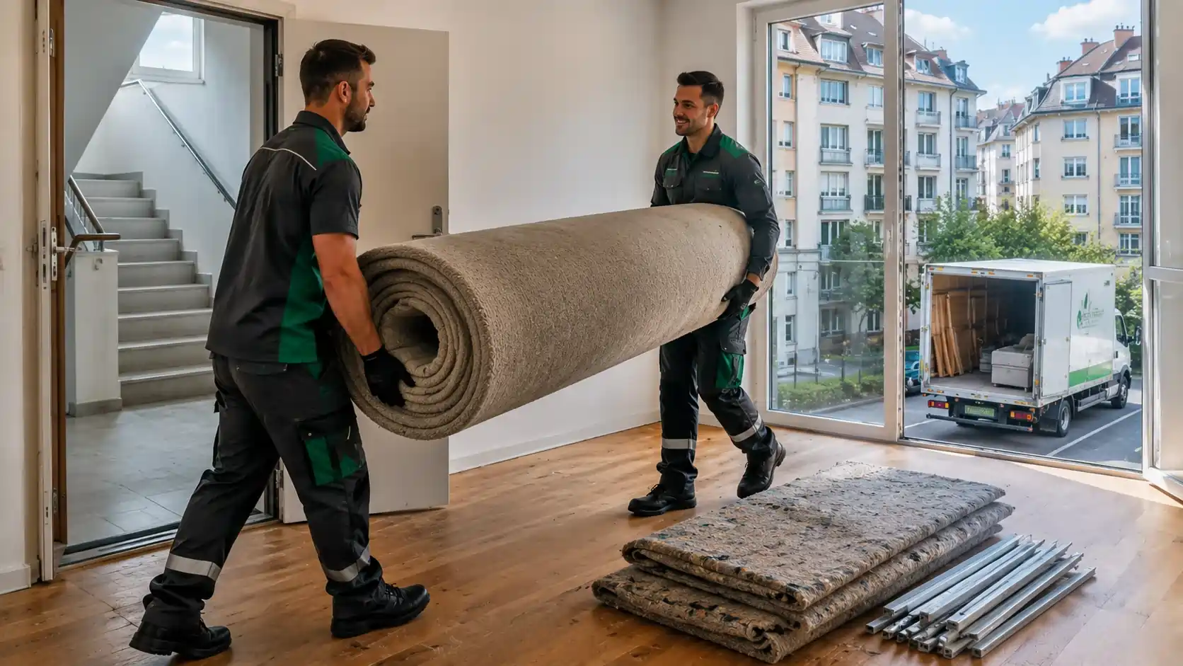 Teppich entsorgen Zürich professioneller Teppich Abholservice